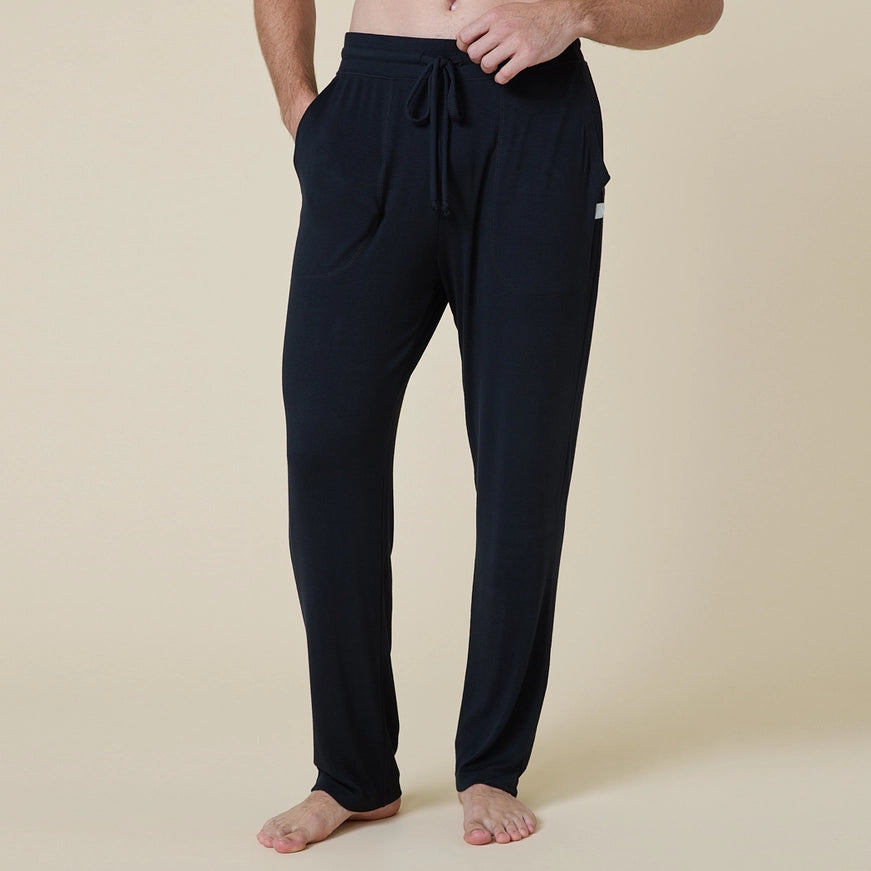 Men's Long Sleep Pant in Supremely Soft Ribbed Modal