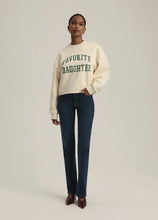 Load image into Gallery viewer, Cropped Collegiate Sweatshirt
