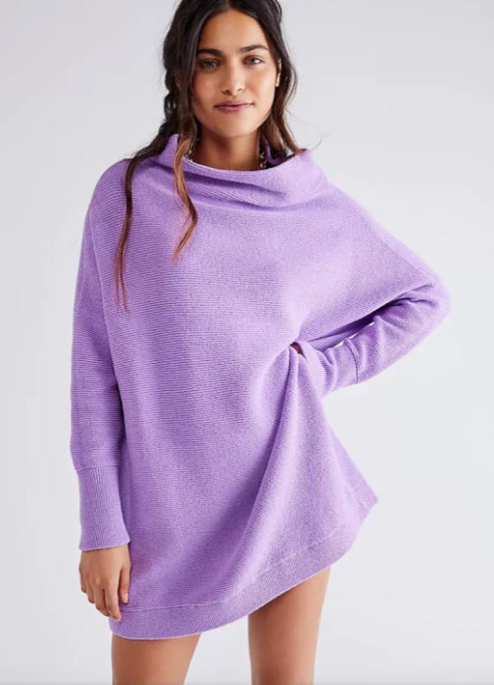 Free People Ottoman Slouchy Tunic Ella Orchid